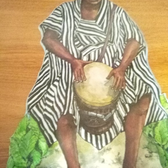 Vintage Festival Figures Paper Doll Set - Picture 6 of 11